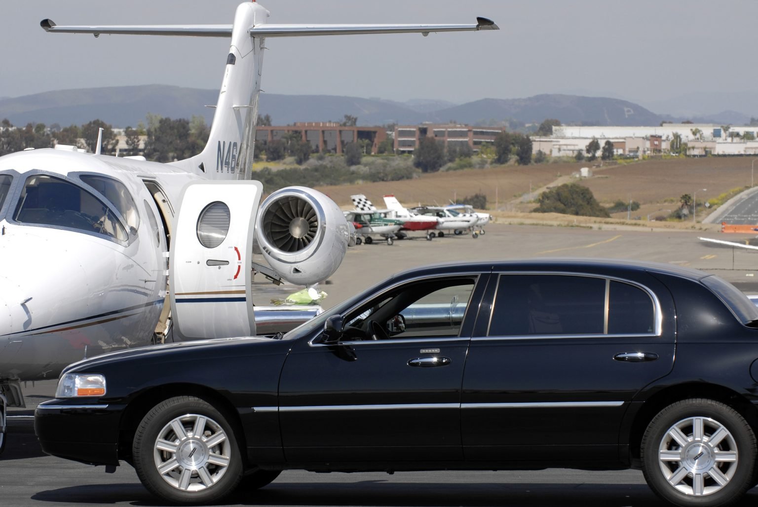 Denver airport black SUV transportation
